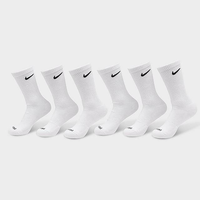 Nike Everyday Plus Cushioned Crew Training Socks (6-Pack) (Small)