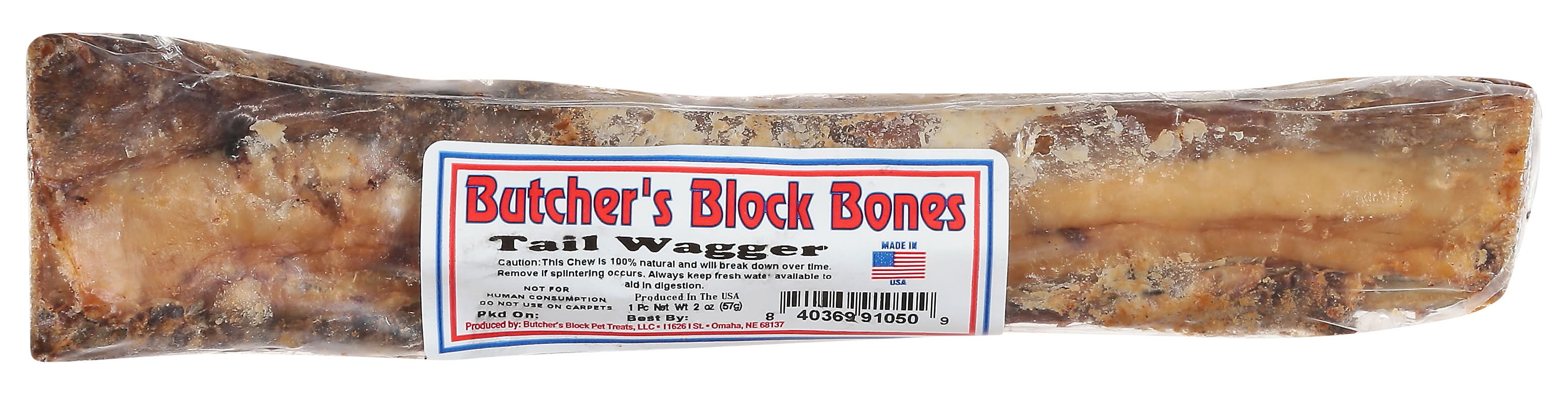 Butcher's Block Tail Wagger Dog Chew (2 oz)