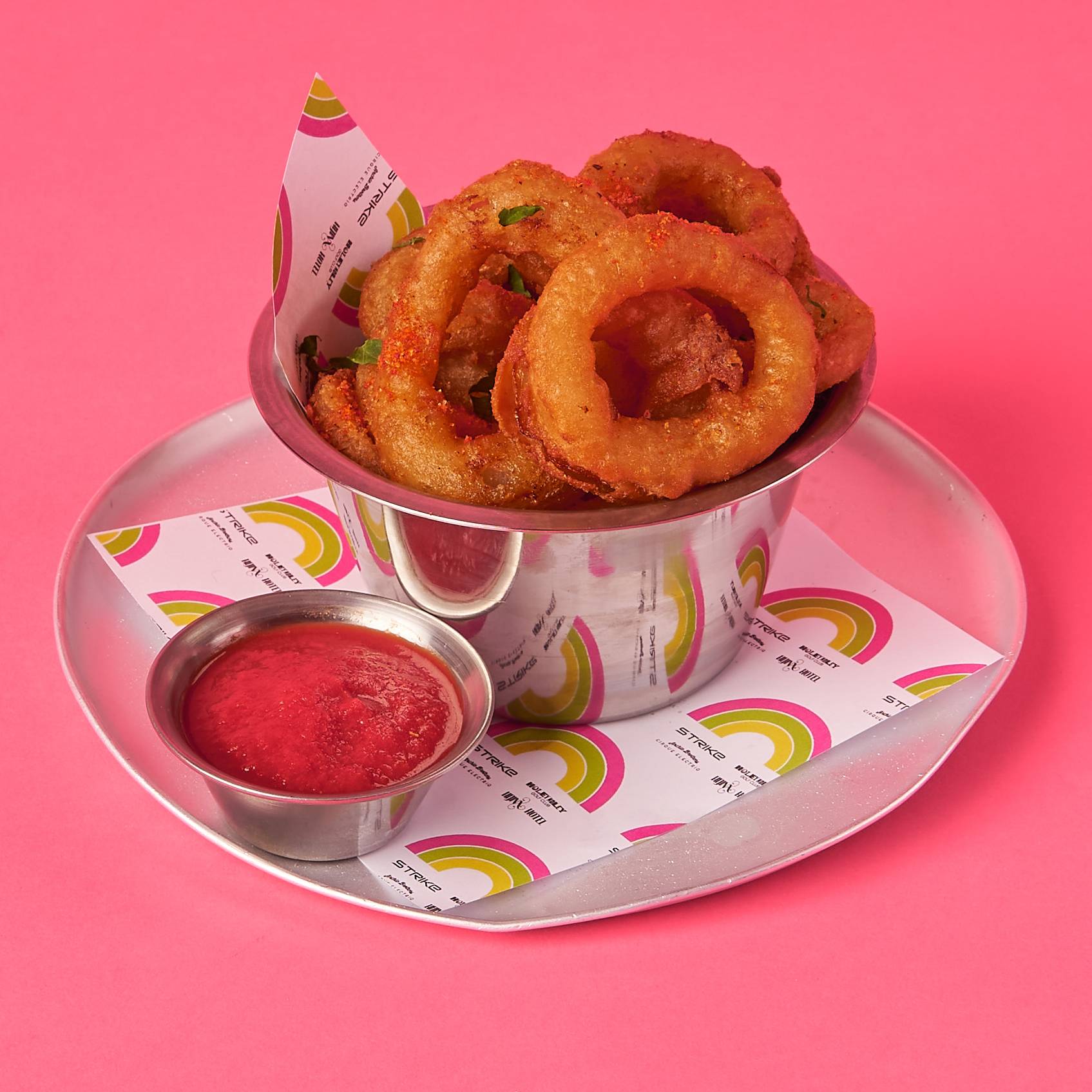 Onion Rings with Smoked Salt