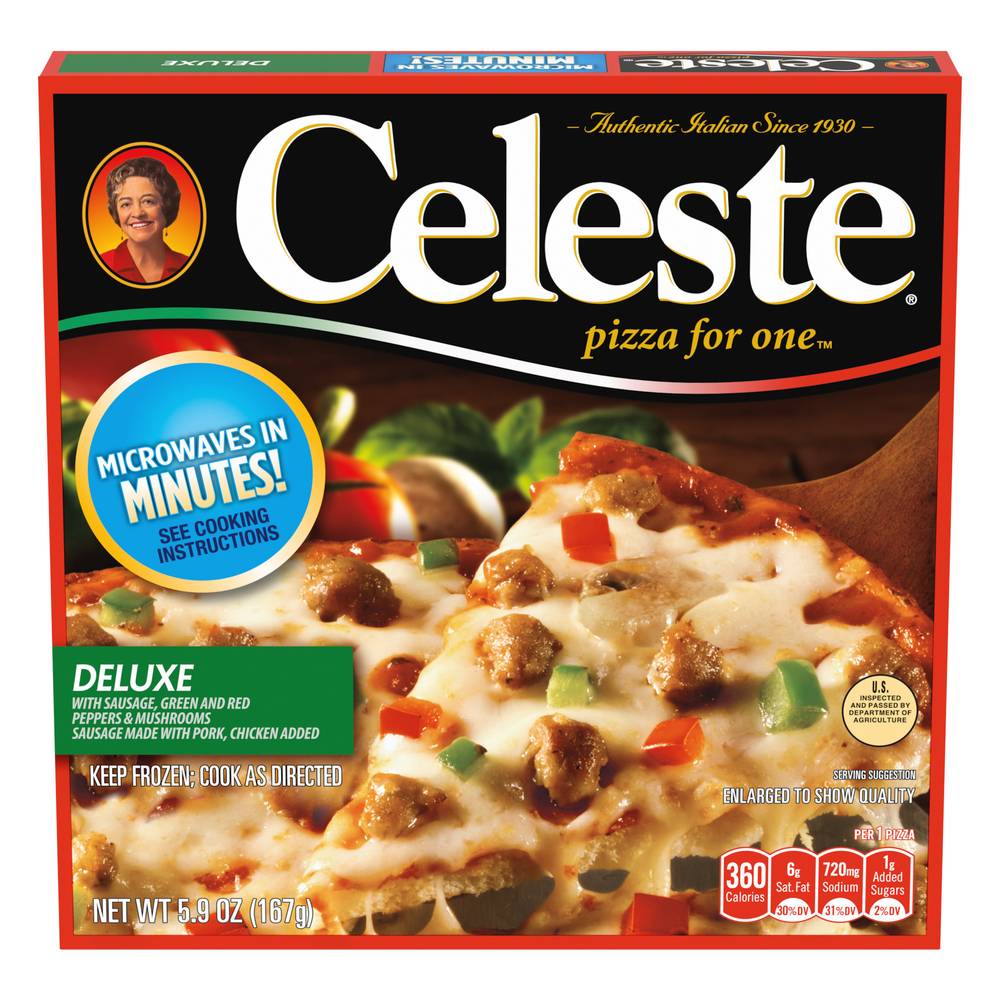 Celeste Deluxe Pizza (5.9 oz)