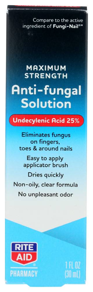Rite Aid Nail Anti Fungal Solution