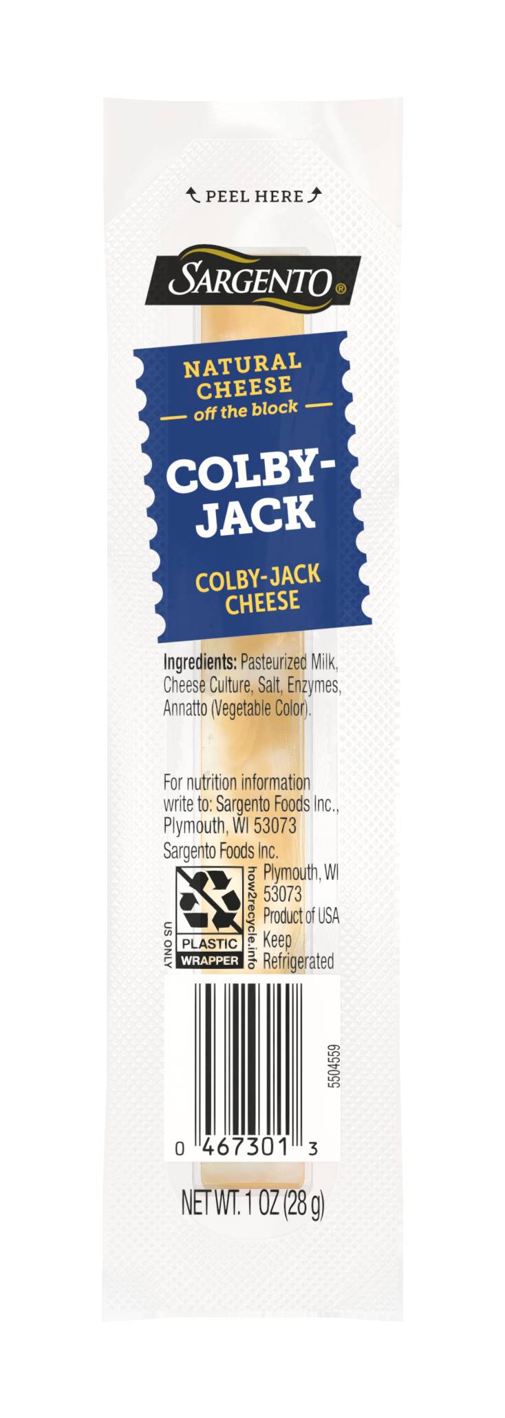 Sargento Colby Jack Cheese Stick (1 oz)