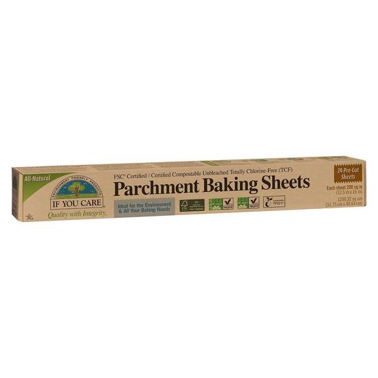 If You Care Baking Paper in Sheets (24 units)
