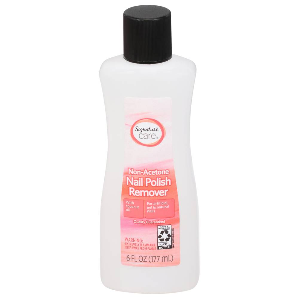 Signature Care Non Acetone Nail Polish Remover (6.2 oz)