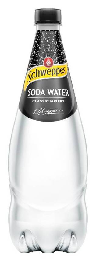 Schweppes Soda Water 1.1L