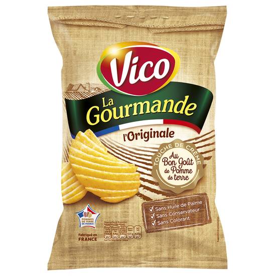 Vico - La gourmande chips ondulées de pomme de terre