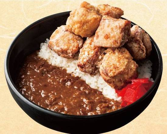 すたみな唐揚げカレー(唐揚げ12個)