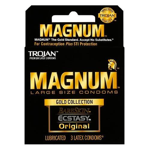 Trojan Magnum Gold Collection Condoms - 3.0 ea
