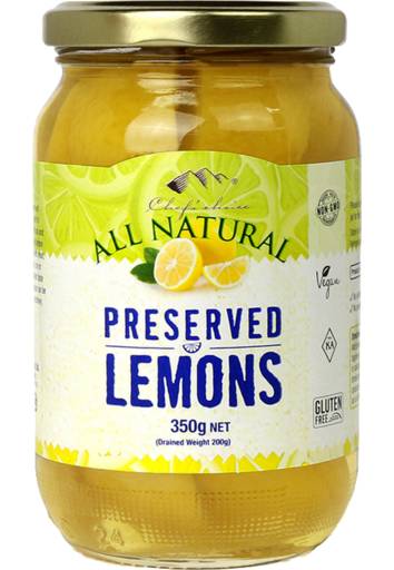 All Natural Preserved Lemons 350g