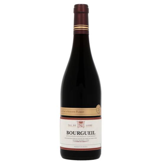 La Cave d'Augustin Florent - Vin rouge bourgueil AOC domestique (750 ml)