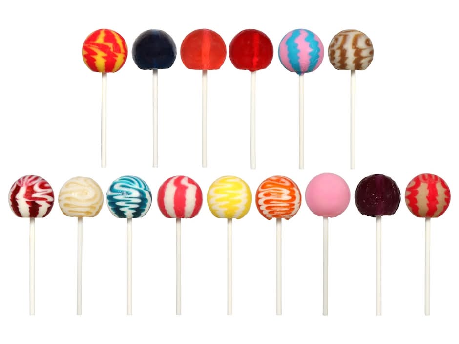 Original Gourmet Lollipops, 4.25x1.8 in (15 ct)