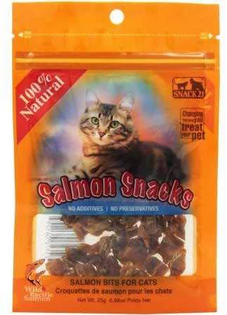 Snax 21 Salmon Snacks Cat Treats (25 g)