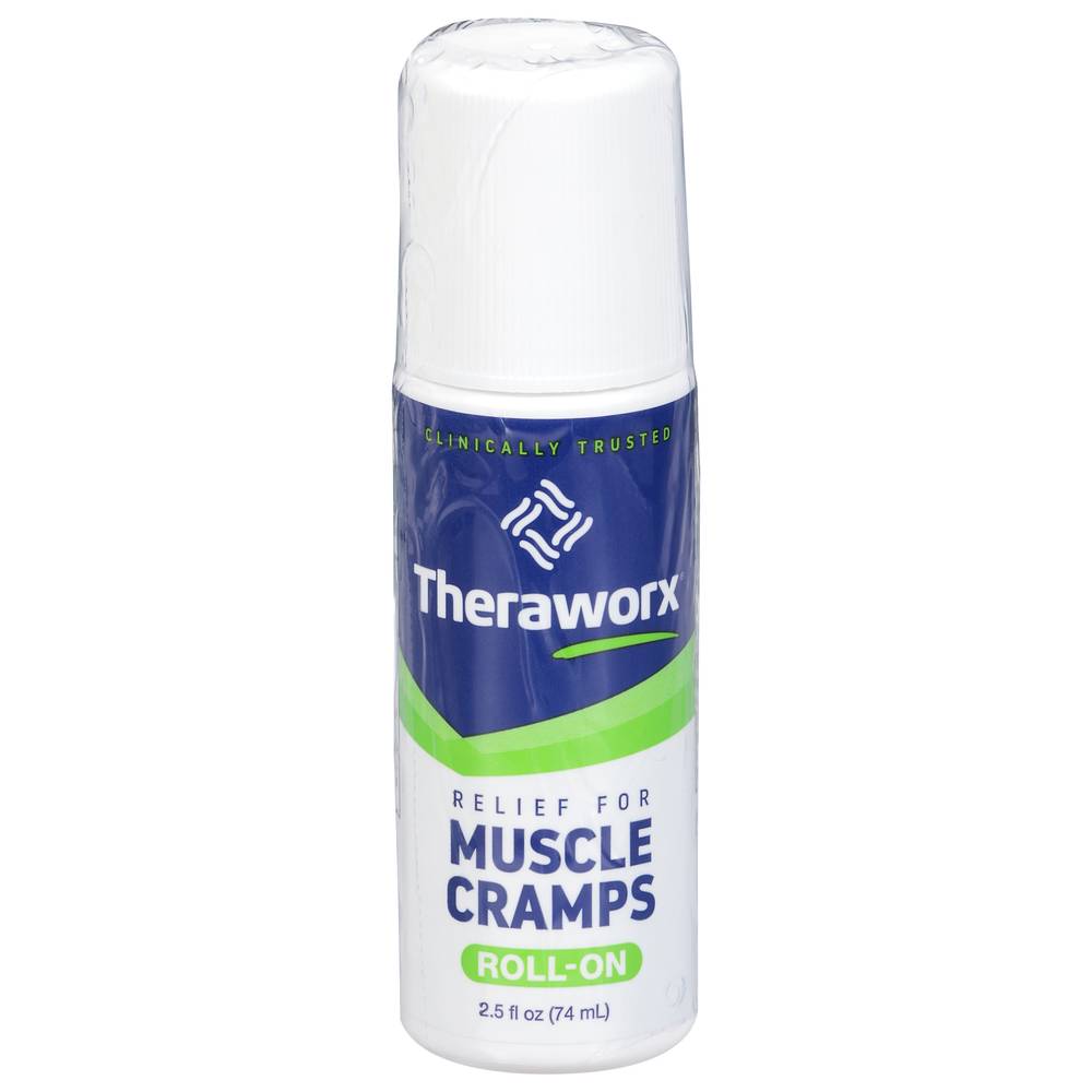 Theraworx Roll-On Relief For Muscle Cramps (2.5 fl oz)