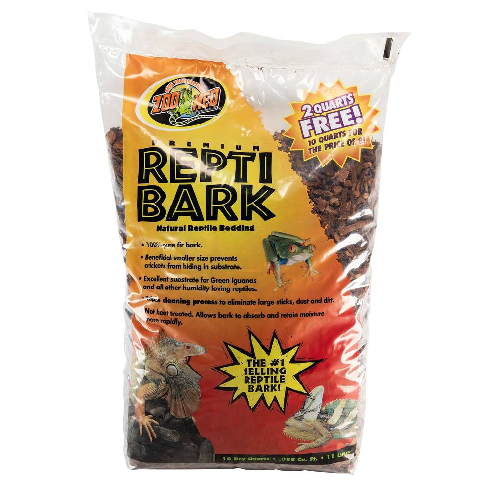 Zoo Med Reptibark Natural Reptile Bedding (10 qt)