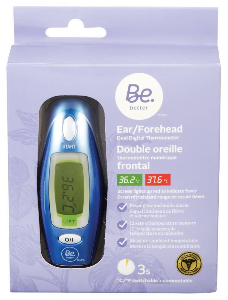 Be Better Dual Ear & Forehead Thermometer