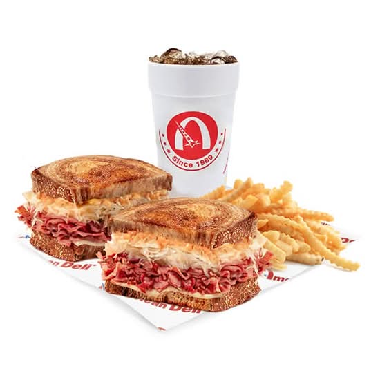 Reuben and Fries Combo