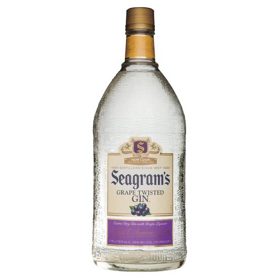 Seagram's Grape Twisted Gin (1.75L bottle)