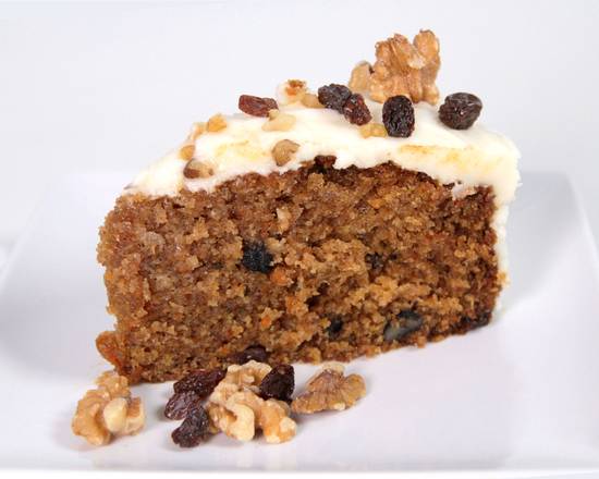 Carrot Cake with Nuts and Raisins