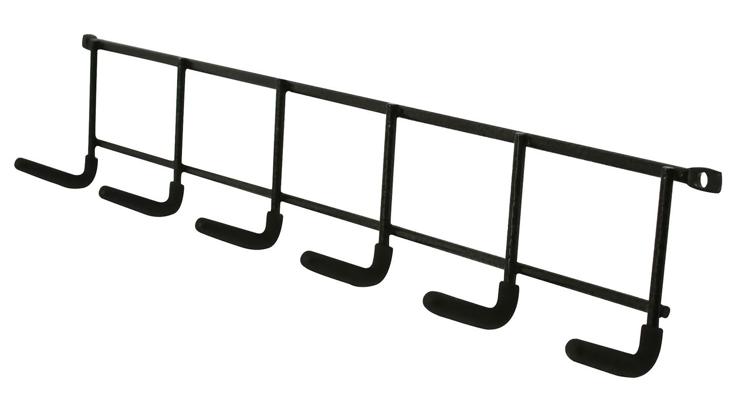 Crawford 16.5 In. L Zinc-Plated Black Steel Household Hanger Holder 15 Lb. Cap. 1 Pk