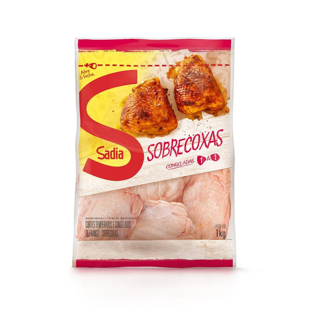 Sadia sobrecoxas de frango congeladas (1 kg)