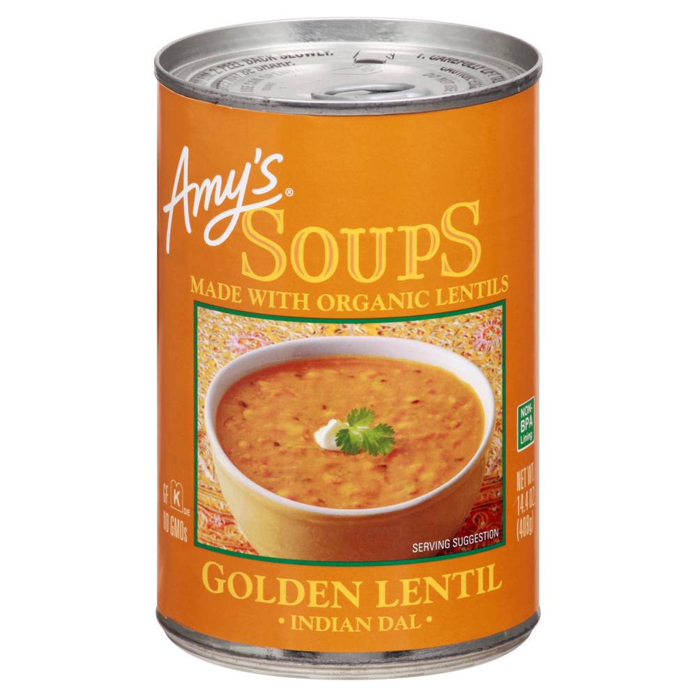 Amy's Organic Golden Lentil Soup (14.4 oz)