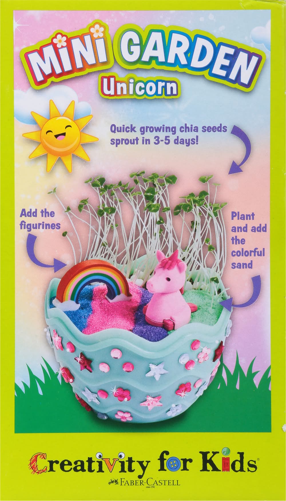 Faber-Castell Unicorn Mini Garden Kit | Postmates