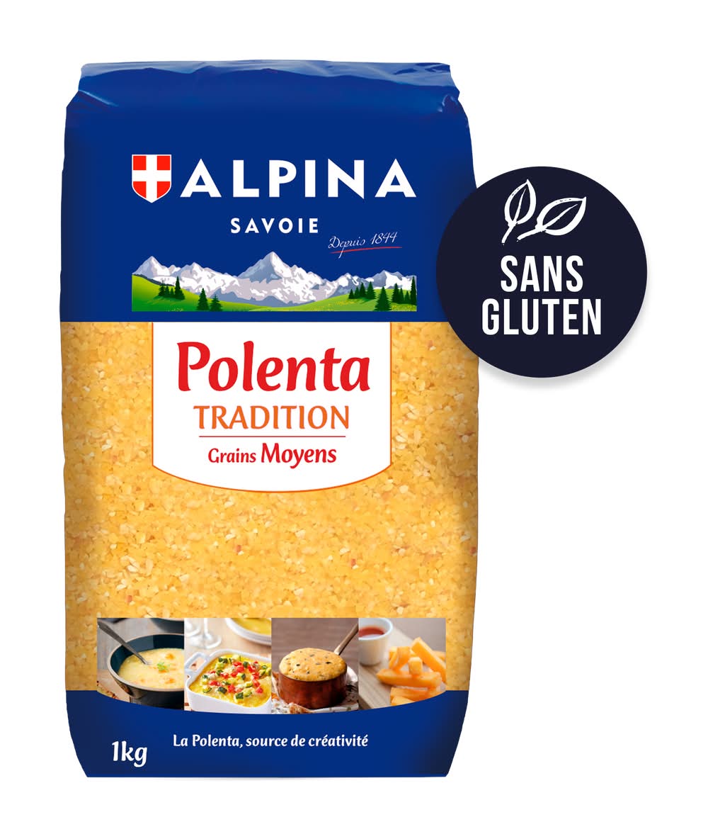 Alpina Savoie Polenta grains moyens sans gluten Delivery Near Me