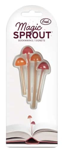 Fred Magic Sprout Bookmarks, Orange-Pink (4 ct)
