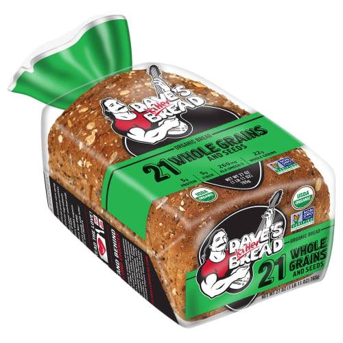 Organic 21 Whole Grains & Seeds Bread Dave's Killer Bread 27 oz