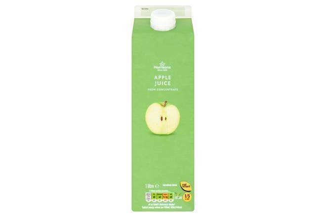 Morrisons Apple Juice from Concentrate 1ltr