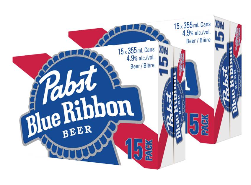 Pabst Blue Ribbon Beer (15 x 355 ml)