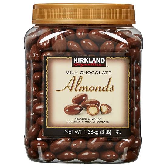 Kirkland Signature Milk Chocolate Almonds (48 oz)