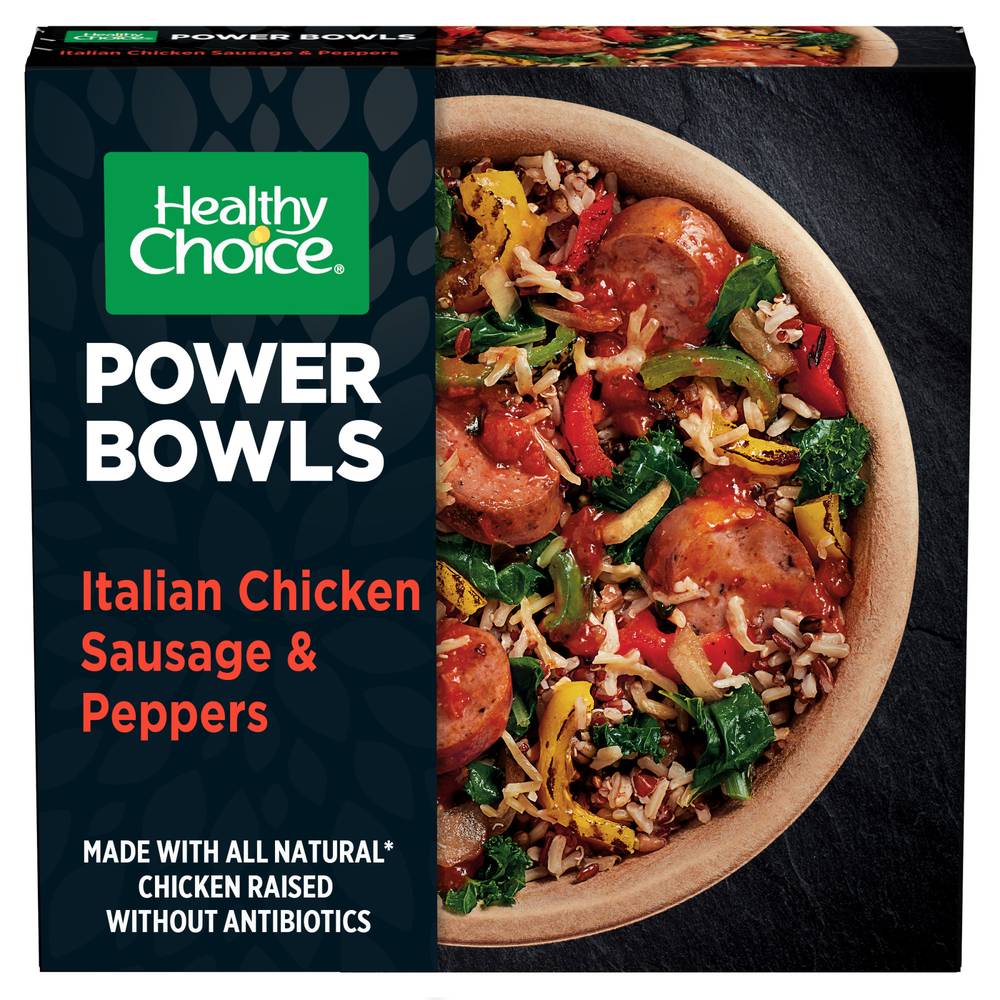 Healthy Choice Italian Chicken Sausage & Peppers Power Bowls