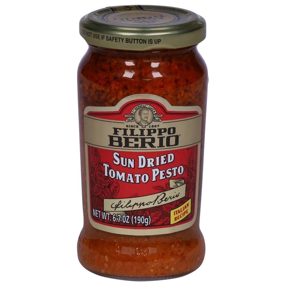 Filippo Berio Sun Dried Tomato Pesto (6.7 oz)