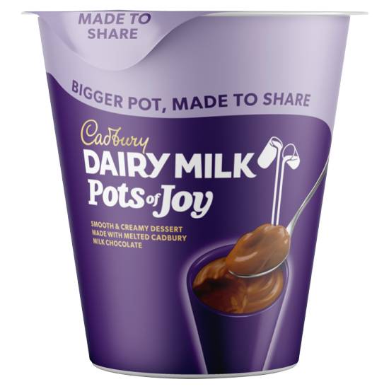 Cadbury Big Pots Of Joy Chocolate Dessert (dairy milk)