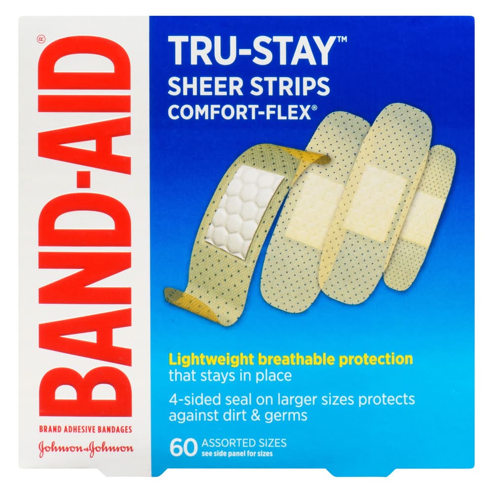 Band-Aid Comfort-Flex Plastic Adhesive Bandages (15 g)