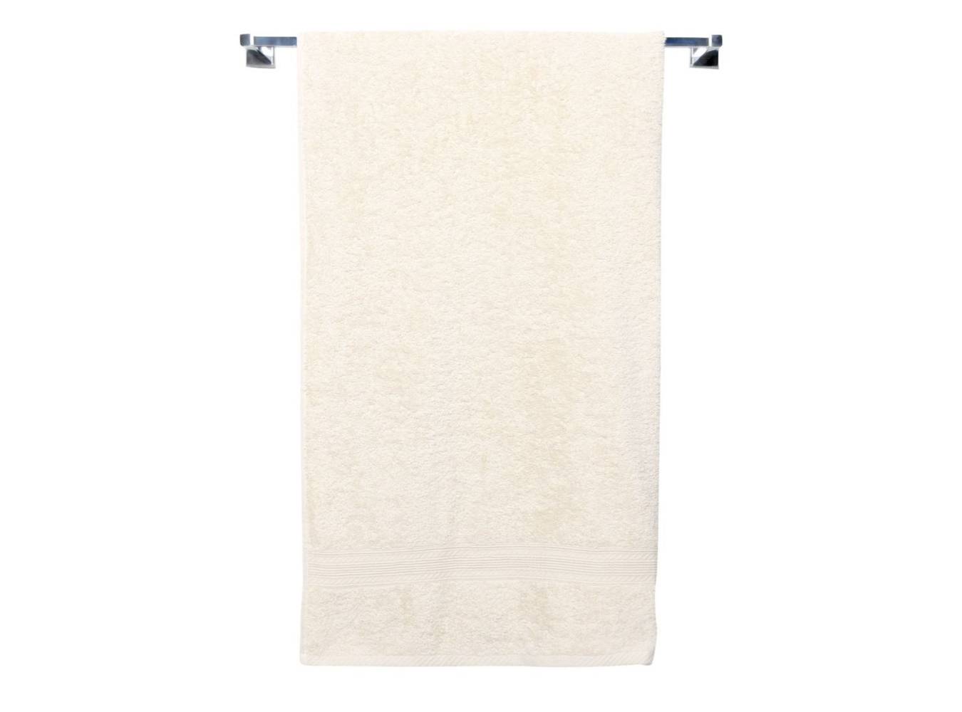 Lourdes toalla sábana algodón crudo (90 x 150 cm)