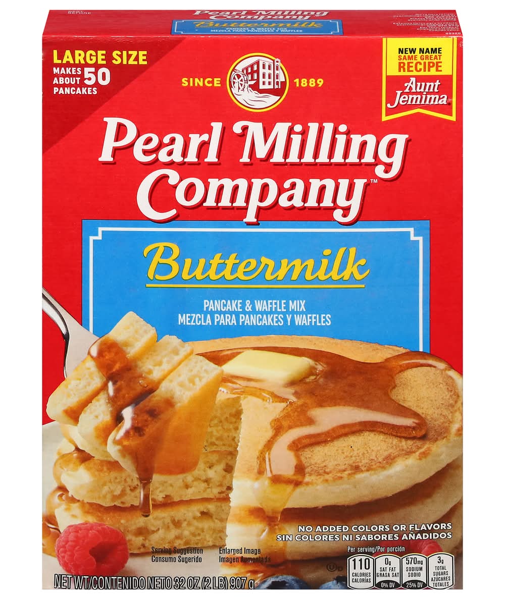 Pearl Milling Company Pancake & Waffle Mix, Buttermilk (32 oz)