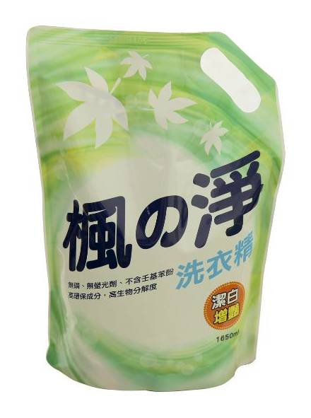 楓之淨洗衣精補充 | 1650 ml #44003300