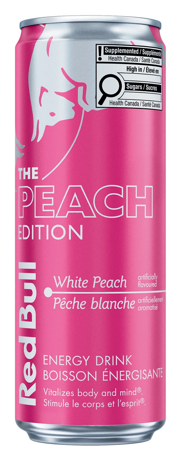 Red Bull The Peach Edition Energy Drink, White Peach (473 ml)