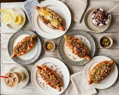 【Hot dogs and drinks】Yellow Buns Dog