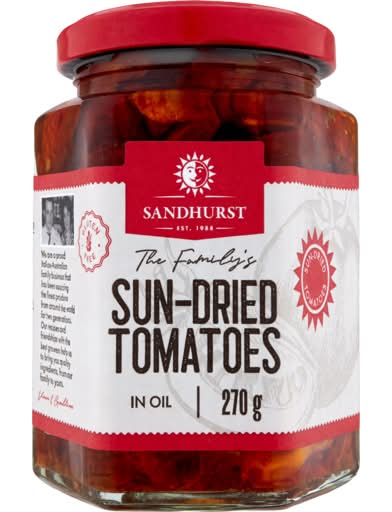 Sandhurst Sun-Dried Tomatoes (270g)