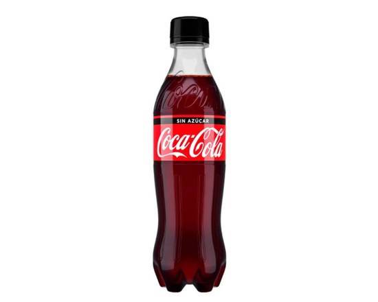 Coca-cola sin azúcar (500 ml)