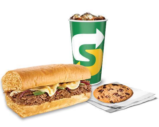 Combo sub carne y queso