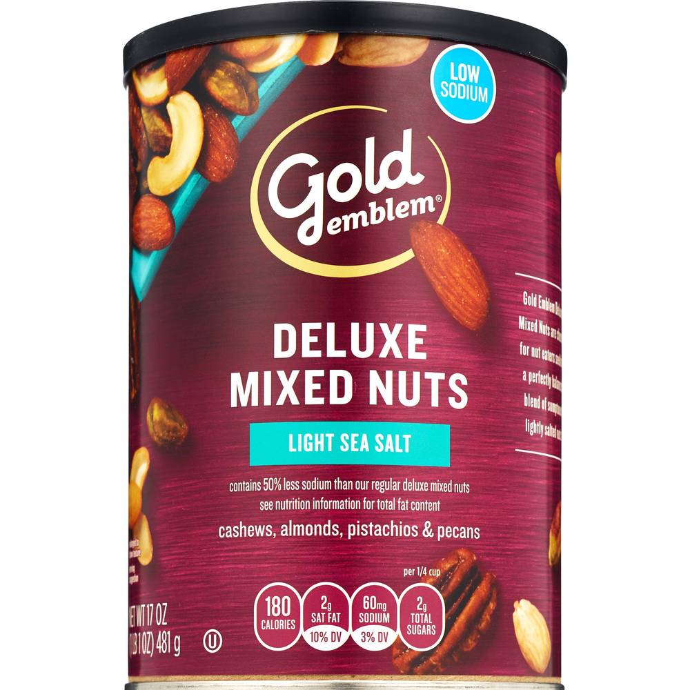 Gold Emblem Deluxe Mixed Nuts (light sea salt)
