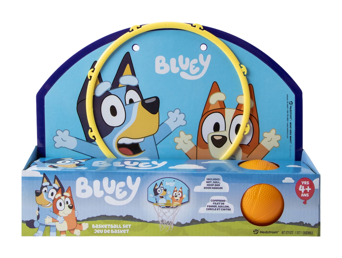 Character Indoor Basketball Set Bluey