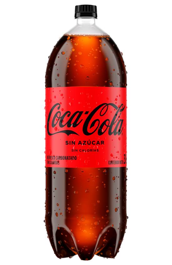 Coca-cola refresco sin azúcar (3 l)