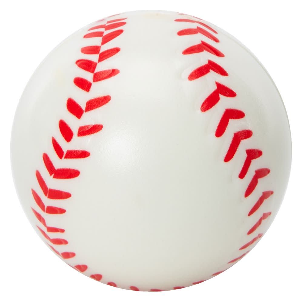 Light Up Baseball White Red