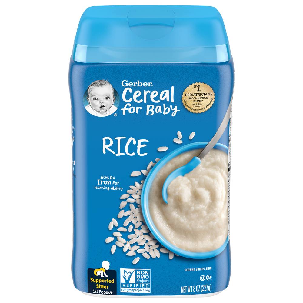 Gerber Rice Shrink Cereal For Baby