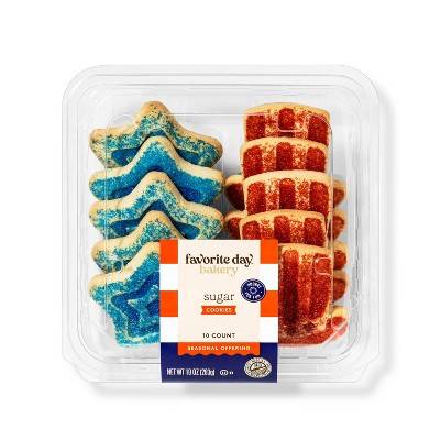 Favorite Day Sugar Cookies (10 oz, 10 ct)